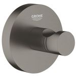 Casa si Gradina - Sanitare - Suporturi si accesorii baie - Suporturi baie - Agatatoare Grohe 41173AL0, Start, aparenta, metal, mat, grafit - Infinity.ro