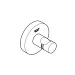 Casa si Gradina - Sanitare - Suporturi si accesorii baie - Suporturi baie - Agatatoare Grohe 41173AL0, Start, aparenta, metal, mat, grafit - Infinity.ro