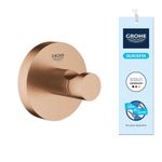 Casa si Gradina - Sanitare - Suporturi si accesorii baie - Suporturi baie - Agatatoare Grohe 41173DL0, Start, aparenta, metal, mat, cupru - Infinity.ro