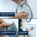 Casa si Gradina - Sanitare - Suporturi si accesorii baie - Suporturi baie - Agatatoare Grohe 41173DL0, Start, aparenta, metal, mat, cupru - Infinity.ro