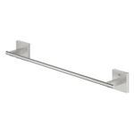Casa si Gradina - Sanitare - Suporturi si accesorii baie - Suporturi baie - Bara prosop Grohe 40987DC0, Start Cube, pe perete, 450 mm, metal, mat, otel satinat - Infinity.ro