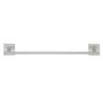 Casa si Gradina - Sanitare - Suporturi si accesorii baie - Suporturi baie - Bara prosop Grohe 40987DC0, Start Cube, pe perete, 450 mm, metal, mat, otel satinat - Infinity.ro