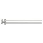 Casa si Gradina - Sanitare - Suporturi si accesorii baie - Suporturi baie - Bara prosop Grohe 41183DC0, Start, pe perete, 440 mm, metal, mat, otel satinat - Infinity.ro