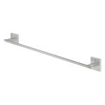 Casa si Gradina - Sanitare - Suporturi si accesorii baie - Suporturi baie - Bara prosop Grohe 41089DC0, Start Cube, pe perete, 600 mm, metal, mat, otel satinat - Infinity.ro