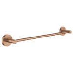 Casa si Gradina - Sanitare - Suporturi si accesorii baie - Suporturi baie - Suport prosop Grohe 40688DL1, Essentials, pe perete, 504 mm, metal, mat, cupru - Infinity.ro