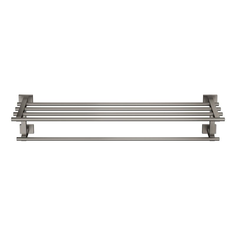 Casa si Gradina - Sanitare - Suporturi si accesorii baie - Suporturi baie - Suport prosop Grohe 40512AL1, Essentials Cube, 600 mm, 4 brate, metal, mat, grafit - Infinity.ro