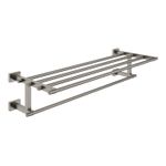 Casa si Gradina - Sanitare - Suporturi si accesorii baie - Suporturi baie - Suport prosop Grohe 40512AL1, Essentials Cube, 600 mm, 4 brate, metal, mat, grafit - Infinity.ro