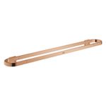Casa si Gradina - Sanitare - Suporturi si accesorii baie - Suporturi baie - Suport prosop Grohe 41056DA0, Selection, 600 mm, pe perete, metal, lucios, cupru - Infinity.ro