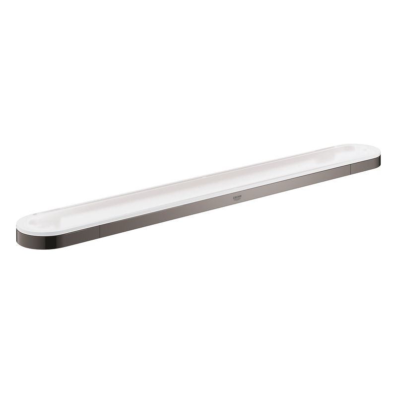 Casa si Gradina - Sanitare - Suporturi si accesorii baie - Suporturi baie - Suport prosop Grohe 41056A00, Selectio, 600 mm, pe perete, metal, lucios, grafit - Infinity.ro