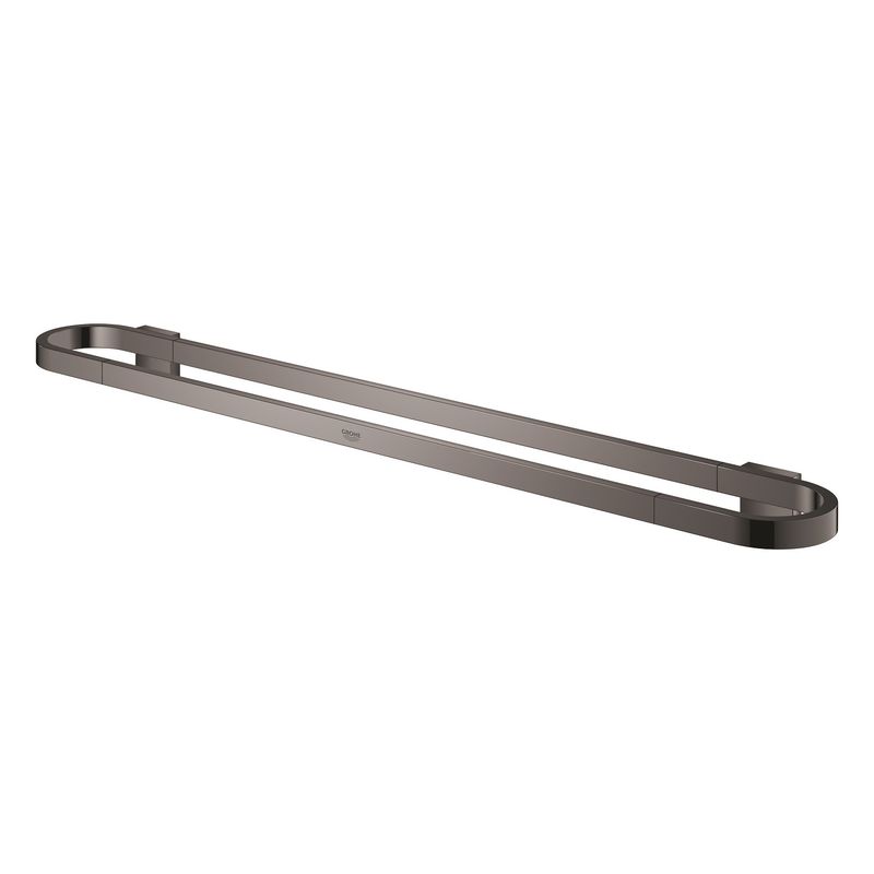 Casa si Gradina - Sanitare - Suporturi si accesorii baie - Suporturi baie - Suport prosop Grohe 41056A00, Selectio, 600 mm, pe perete, metal, lucios, grafit - Infinity.ro