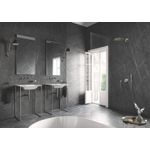 Casa si Gradina - Sanitare - Suporturi si accesorii baie - Suporturi baie - Inel prosop Grohe 40307AL3, Atrio, pe perete, 200 mm, metal, mat, grafit - Infinity.ro