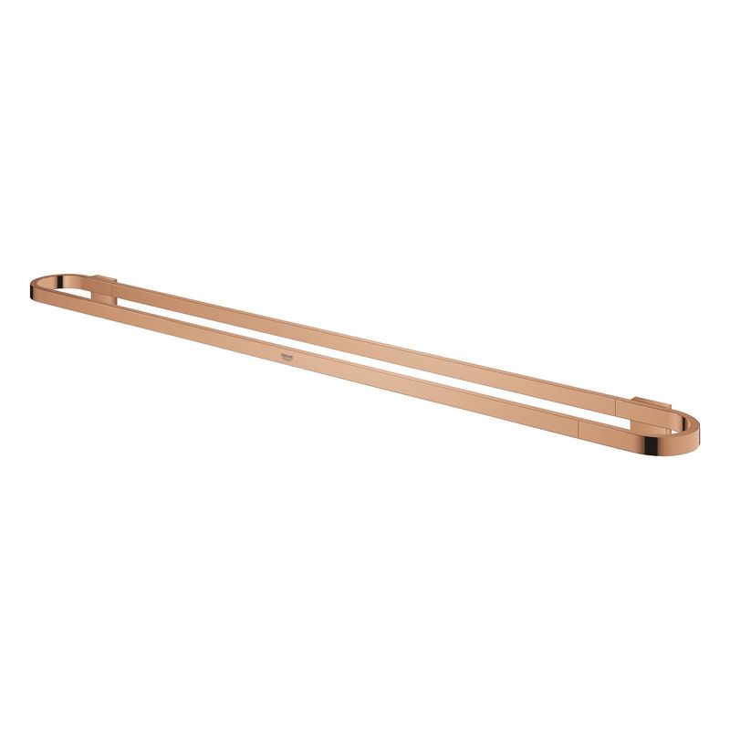 Casa si Gradina - Sanitare - Suporturi si accesorii baie - Suporturi baie - Suport prosop Grohe 41058DA0, Selection, pe perete, 800 mm, metal, lucios, cupru - Infinity.ro