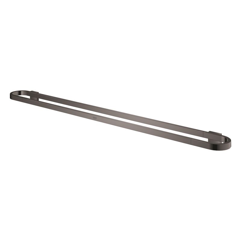 Casa si Gradina - Sanitare - Suporturi si accesorii baie - Suporturi baie - Suport prosop Grohe 41058A00, Selection, 800 mm, pe perete, metal, lucios, grafit - Infinity.ro