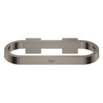 Casa si Gradina - Sanitare - Suporturi si accesorii baie - Suporturi baie - Inel prosop Grohe 41035AL0, Selection, 200 mm, pe perete, metal, mat, grafit - Infinity.ro