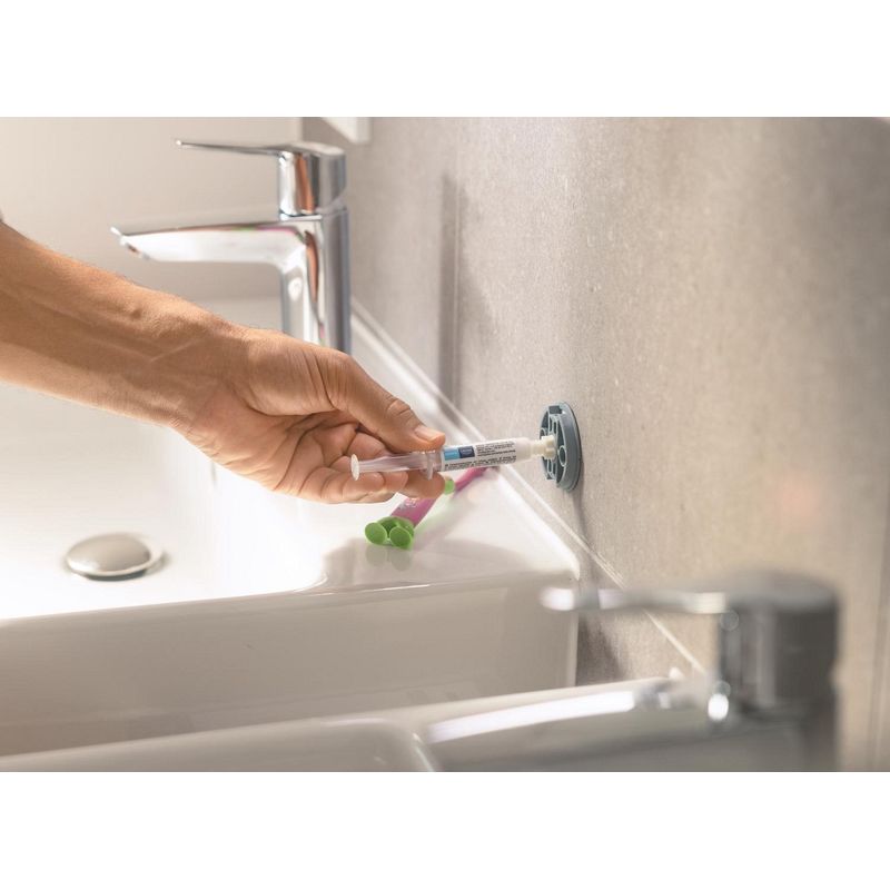 Casa si Gradina - Sanitare - Suporturi si accesorii baie - Suporturi baie - Inel prosop Grohe 40975DC0, Start Cube, pe perete, 188 mm, metal, mat, otel satinat - Infinity.ro