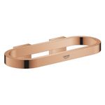 Casa si Gradina - Sanitare - Suporturi si accesorii baie - Suporturi baie - Inel prosop Grohe 41035DA0, Selection, 200 mm, pe perete, metal, lucios, cupru - Infinity.ro