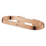 Casa si Gradina - Sanitare - Suporturi si accesorii baie - Suporturi baie - Inel prosop Grohe 41035DA0, Selection, 200 mm, pe perete, metal, lucios, cupru - Infinity.ro