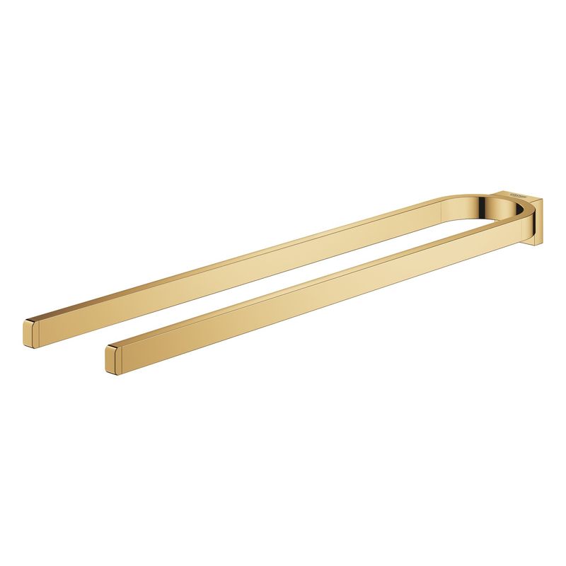 Casa si Gradina - Sanitare - Suporturi si accesorii baie - Suporturi baie - Suport prosop Grohe 41059GL0, Selection, 360 mm, pe perete, metal, lucios, auriu - Infinity.ro
