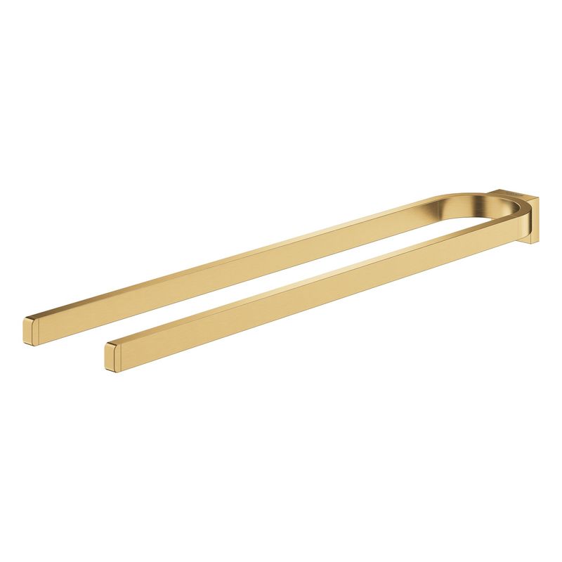Casa si Gradina - Sanitare - Suporturi si accesorii baie - Suporturi baie - Suport prosop Grohe 41059GN0, Selection, 360 mm, montare pe perete, metal, mat, auriu - Infinity.ro