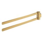 Casa si Gradina - Sanitare - Suporturi si accesorii baie - Suporturi baie - Suport prosop Grohe 41063GN0, Selection, 400 mm, pe perete, pivotant, metal, mat, auriu - Infinity.ro