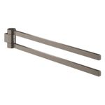 Casa si Gradina - Sanitare - Suporturi si accesorii baie - Suporturi baie - Suport prosop Grohe 41063AL0, Selection, pe perete, 400 mm, metal, mat, grafit - Infinity.ro