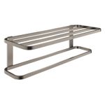 Casa si Gradina - Sanitare - Suporturi si accesorii baie - Suporturi baie - Suport prosop Grohe 41066AL0, Selection, pe perete, 600 mm, metal, mat, grafit - Infinity.ro