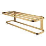 Casa si Gradina - Sanitare - Suporturi si accesorii baie - Suporturi baie - Suport prosop Grohe 41066GL0, Selection, pe perete, 600 mm, metal, lucios, auriu - Infinity.ro