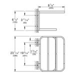 Casa si Gradina - Sanitare - Suporturi si accesorii baie - Suporturi baie - Suport prosop Grohe 41066DA0, Selection, pe perete, 600 mm, metal, lucios, cupru - Infinity.ro