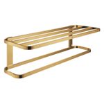 Casa si Gradina - Sanitare - Suporturi si accesorii baie - Suporturi baie - Suport prosop Grohe 41066GL0, Selection, pe perete, 600 mm, metal, lucios, auriu - Infinity.ro