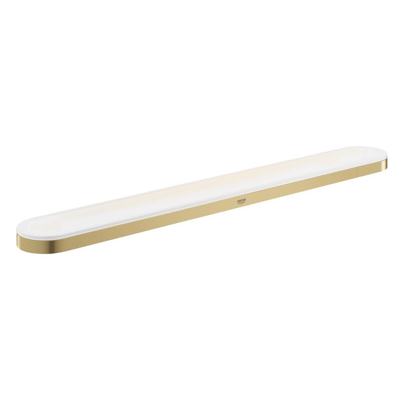 Casa si Gradina - Sanitare - Suporturi si accesorii baie - Suporturi baie - Suport prosop Grohe 41056GN0, Selection, 600 mm, pe perete, metal, mat, auriu - Infinity.ro