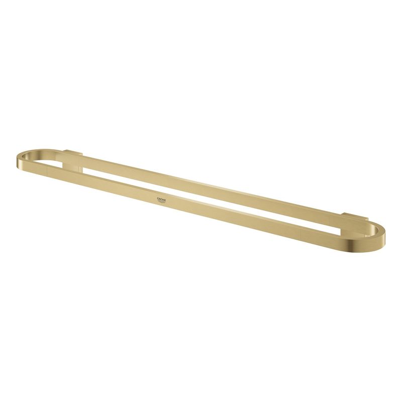 Casa si Gradina - Sanitare - Suporturi si accesorii baie - Suporturi baie - Suport prosop Grohe 41056GN0, Selection, 600 mm, pe perete, metal, mat, auriu - Infinity.ro