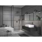 Casa si Gradina - Sanitare - Cazi si cabine de dus - Coloane si seturi de dus - Evacuare lavoar Grohe 40564AL0, Eurocube, 1 1/4'', metal, slid glisant, surub curatare, mat, grafit - Infinity.ro
