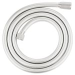 Casa si Gradina - Sanitare - Cazi si cabine de dus - Coloane si seturi de dus - Furtun dus Grohe 28388DC1, SilverFlex, 1/2'' x 1/2'', 1.75 m, mat, otel satinat - Infinity.ro