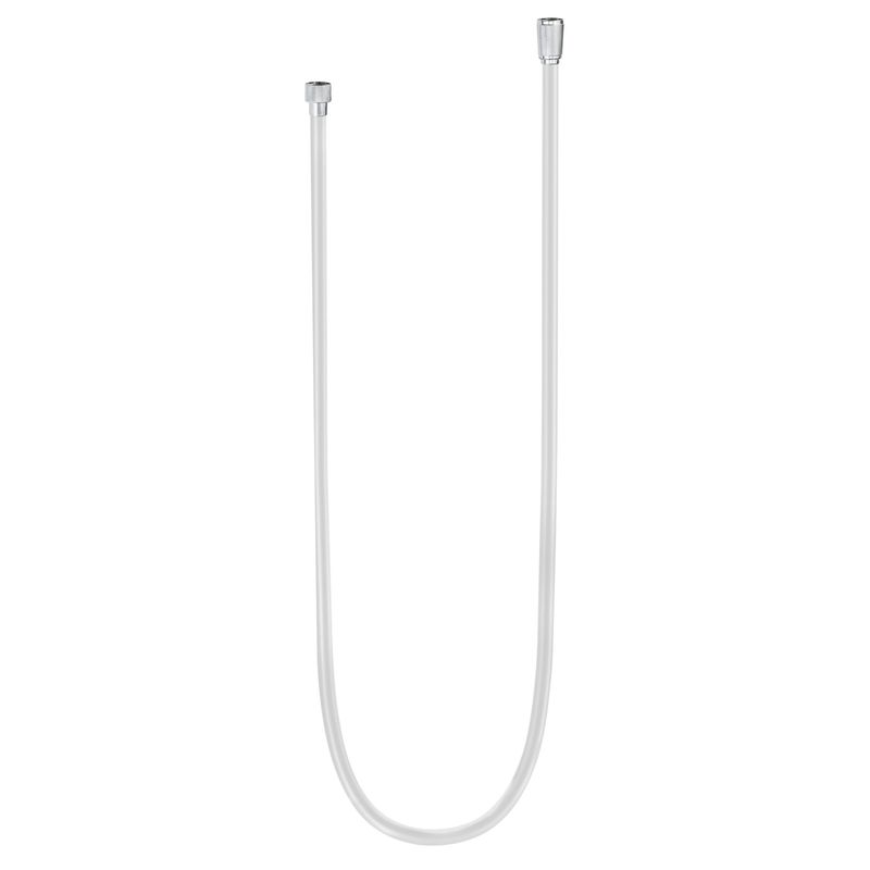Casa si Gradina - Sanitare - Cazi si cabine de dus - Coloane si seturi de dus - Furtun Grohe 107061LS00, SilverFlex, universal, 1.5 m, anti-rasucire, alb - Infinity.ro