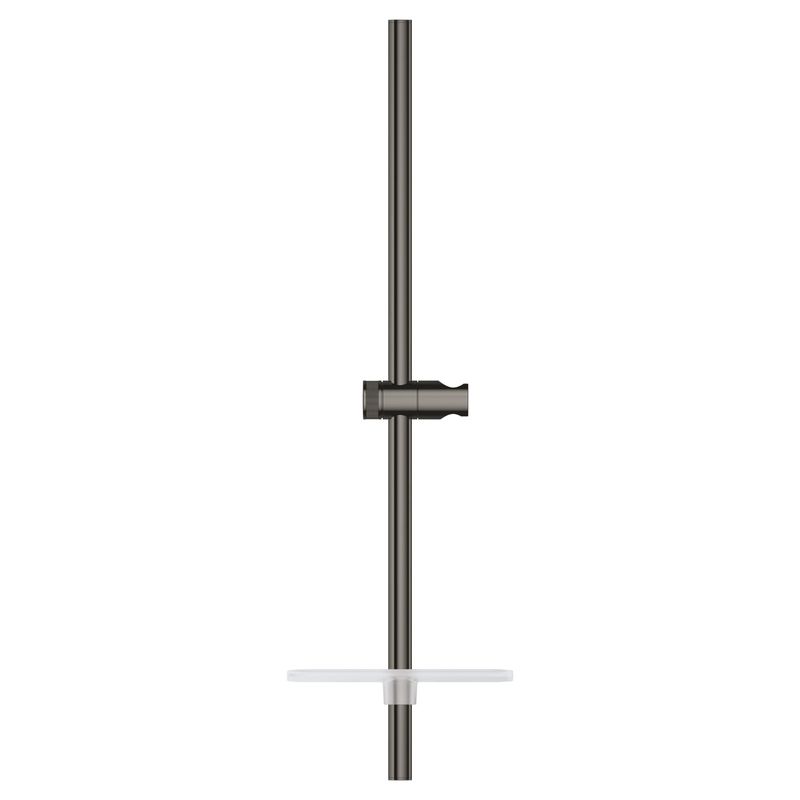 Casa si Gradina - Sanitare - Cazi si cabine de dus - Coloane si seturi de dus - Bara dus Grohe 26602A00, SmartActive, aparenta, 630 mm, etajera, lucios, grafit - Infinity.ro