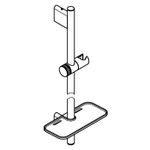 Casa si Gradina - Sanitare - Cazi si cabine de dus - Coloane si seturi de dus - Bara dus Grohe 26602A00, SmartActive, aparenta, 630 mm, etajera, lucios, grafit - Infinity.ro