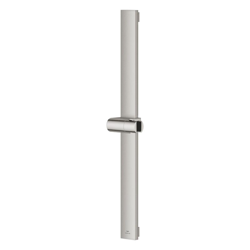 Casa si Gradina - Sanitare - Cazi si cabine de dus - Coloane si seturi de dus - Bara dus Grohe 101673DC00, AQUA, aparenta, 600 mm, universala, metal, mat, otel satinat - Infinity.ro