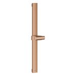 Casa si Gradina - Sanitare - Cazi si cabine de dus - Coloane si seturi de dus - Bara dus Grohe 101673DL00, SPA AQUA, aparenta, 600 mm, metal, mat, cupru - Infinity.ro