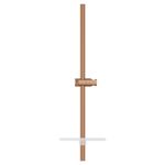 Casa si Gradina - Sanitare - Cazi si cabine de dus - Coloane si seturi de dus - Bara dus Grohe 26602DL0, SmartActive, aparenta, 630 mm, etajera, mat, cupru - Infinity.ro