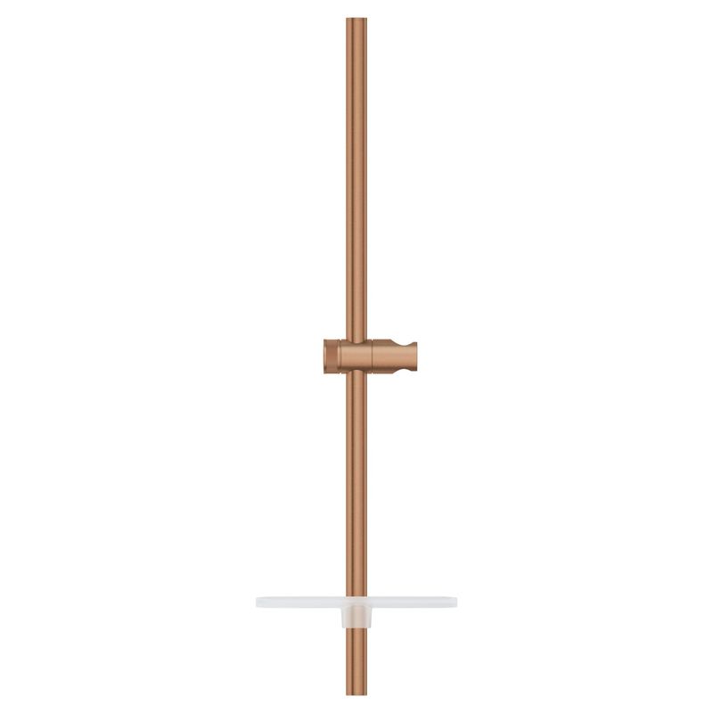 Casa si Gradina - Sanitare - Cazi si cabine de dus - Coloane si seturi de dus - Bara dus Grohe 26602DL0, SmartActive, aparenta, 630 mm, etajera, mat, cupru - Infinity.ro