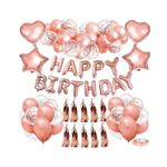 Casa si Gradina - Decoratiuni - Decoratiuni petrecere - Baloane - Set decoratiuni petrecere aniversara, TrendiShop , model happy birthday, balonase din latex, baloane de folie, ghirlande - Infinity.ro