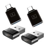 Laptop, Telefoane si Tablete - Telefoane mobile si accesorii - Accesorii Telefoane - Cabluri si adaptoare telefoane - Set 4 adaptoare OTG, TrendiShop , mix type C catre USB si USB catre type C, compact si portabil, compatibil cu macbook - Infinity.ro