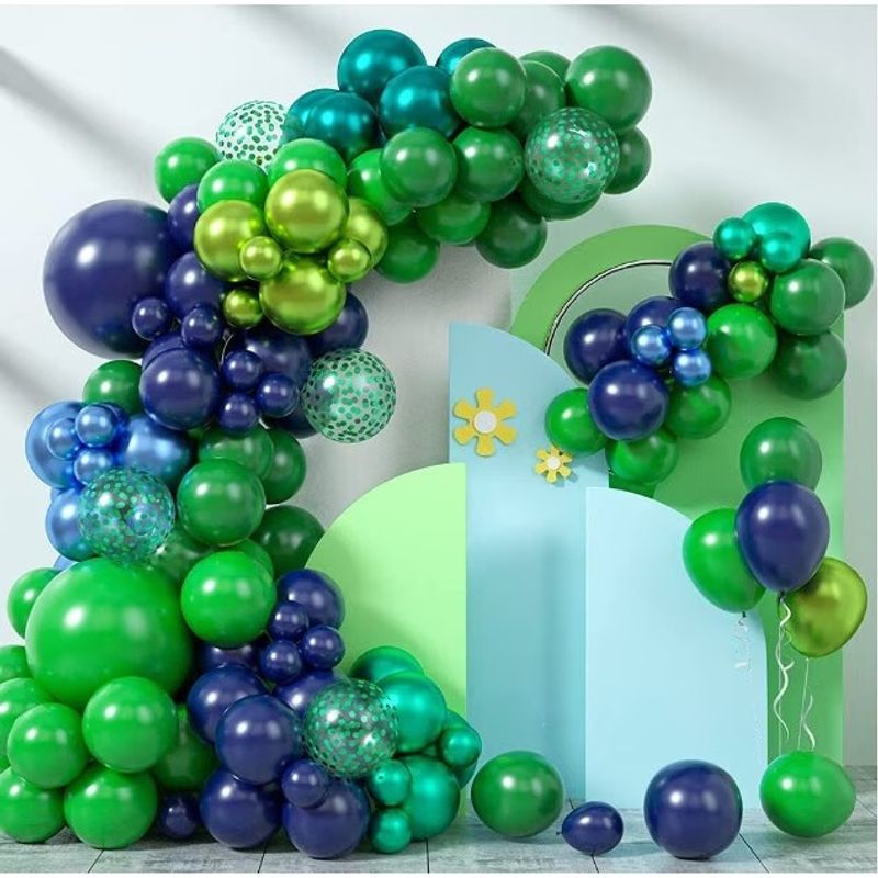 Casa si Gradina - Decoratiuni - Decoratiuni petrecere - Baloane - Set format din 90 de baloane decorative TrendiShop pentru evenimente, calitate premium, material latex, dimensiuni de 45 - Infinity.ro