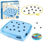 Jucarii, Copii si Bebe - Jucarii si jocuri - Jucarii & jocuri educative - Jocuri de memorie si inteligenta - Joc de sah magnetic, TrendiShop , educativ, stimuleaza concentrarea si logica copiilor, 20 piese magnetice, sfoara, roat - Infinity.ro