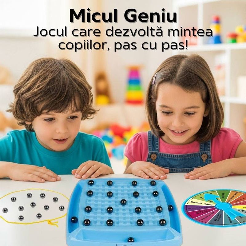 Jucarii, Copii si Bebe - Jucarii si jocuri - Jucarii & jocuri educative - Jocuri de memorie si inteligenta - Joc de sah magnetic, TrendiShop , educativ, stimuleaza concentrarea si logica copiilor, 20 piese magnetice, sfoara, roat - Infinity.ro