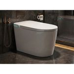 Casa si Gradina - Sanitare - Obiecte sanitare - Vase de toaleta - Vas de toaleta inteligent TrendiShop , bideu, capac automat, colac incalzit, uscare aer cald, apa calda instant - Infinity.ro