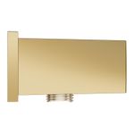 Casa si Gradina - Sanitare - Cazi si cabine de dus - Coloane si seturi de dus - Cot iesire Grohe 26370GL0, Euphoria Cube, 1/2'' x 1/2'', suport para, lucios, auriu - Infinity.ro