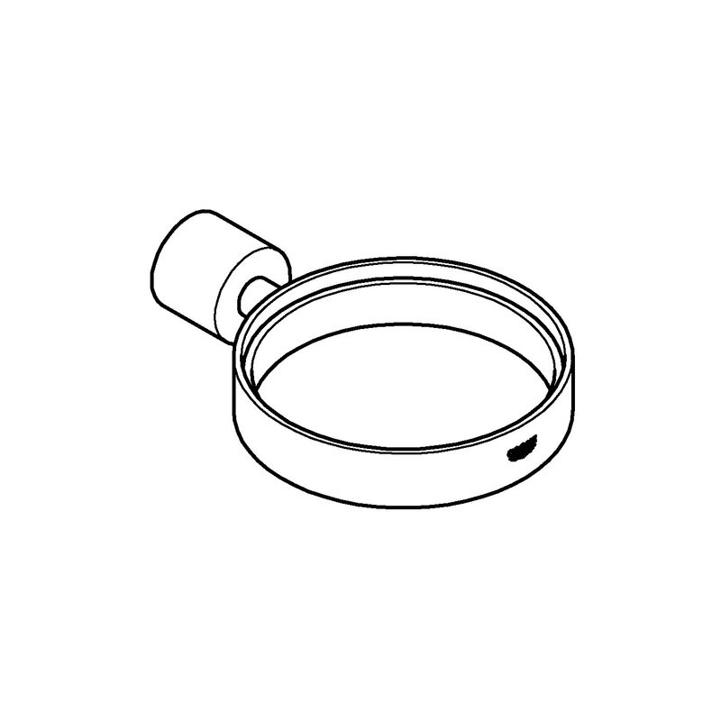 Casa si Gradina - Sanitare - Suporturi si accesorii baie - Suporturi baie - Suport Grohe 40305AL3, Atrio, pe perete, metal, pentru savoniera, mat, grafit - Infinity.ro