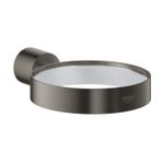 Casa si Gradina - Sanitare - Suporturi si accesorii baie - Suporturi baie - Suport Grohe 40305AL3, Atrio, pe perete, metal, pentru savoniera, mat, grafit - Infinity.ro