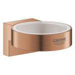 Casa si Gradina - Sanitare - Suporturi si accesorii baie - Suporturi baie - Suport Grohe 41027DL0, Selection, montare pe perete, fixare ascunsa, mat, cupru - Infinity.ro
